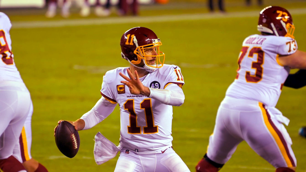 Washington Redskins quarterback Alex Smith