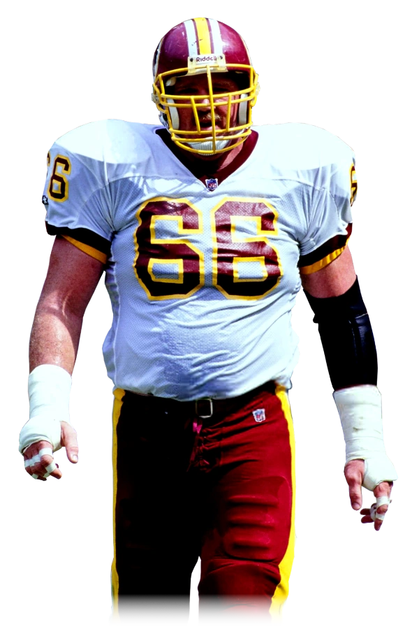Joe Jacoby of The Hogs offensive line