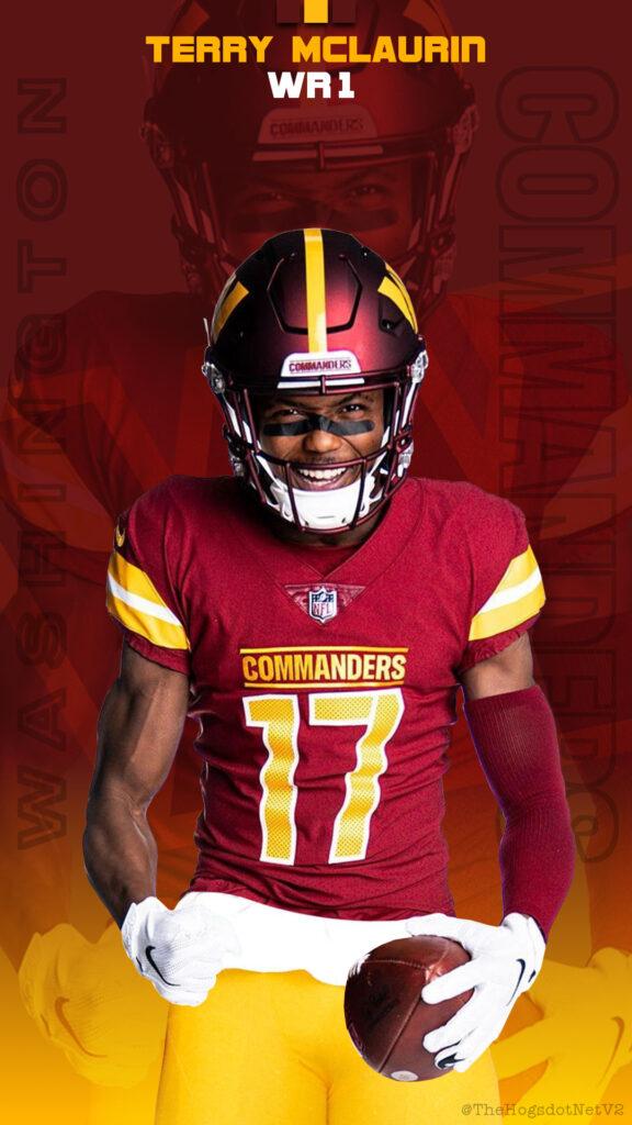 Terry McLaurin Commanders Wallpaper