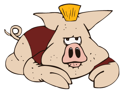 The-Hogs.net Mascot Ralphie