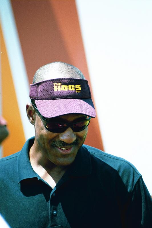 Art Monk in THN Visor!