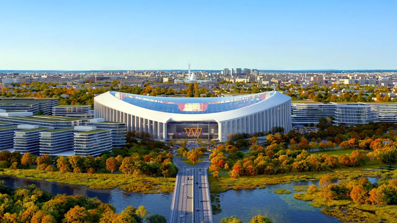 commanders new stadium renderings