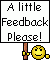 Feedback :feedback;